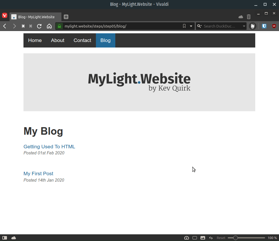 light-blog-page