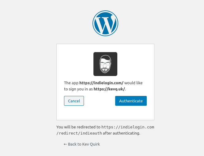 indieauth-kevq