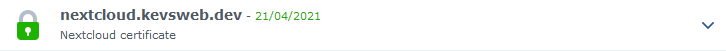 nextcloud-certificate-synology