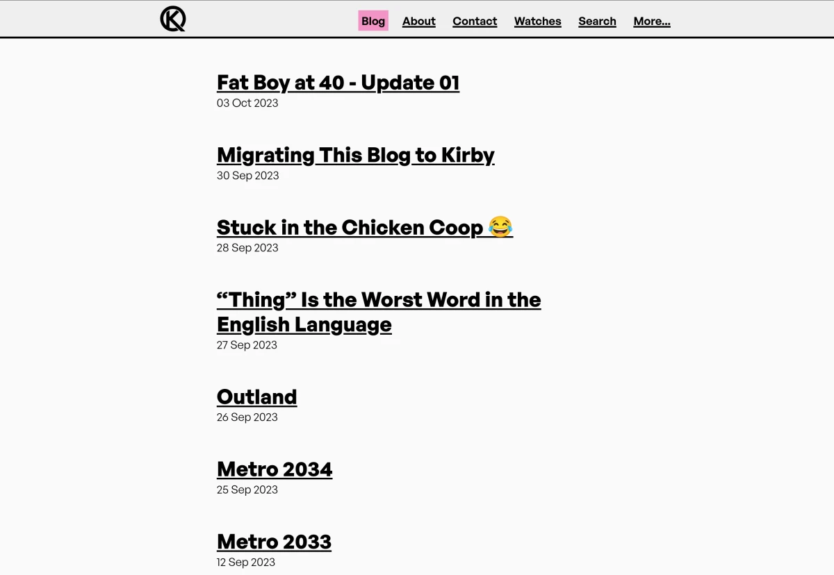 September 2023 Light